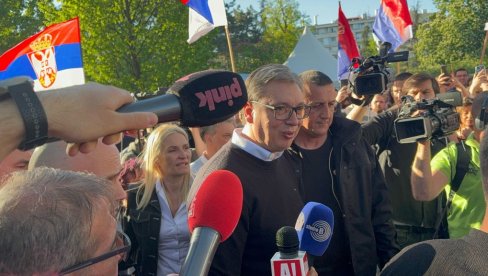 VUČIĆEVA PORUKA STUDENTIMA: Ohrabrili ste Srbiju!