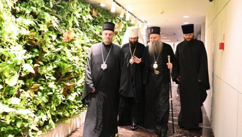 PATRIJARH PORFIRIJE DOPUTOVAO U MOSKVU: Poglavaru SPC biće uručena diploma počasnog doktora bogoslovskih nauka