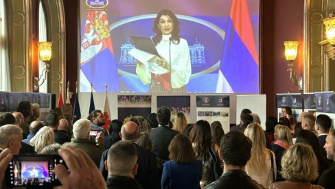 ПОНОСНИ НА ВЕЗЕ НАШЕ ЗЕМЉЕ СА ФРАНЦУСКОМ: ИзложбаСрбија у Франкофонији са великим успехом премијерно представљена у Ници