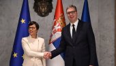 VUČIĆ SA MARTOM KOS: Dobar razgovor o ključnim izazovima i prilikama na našem evropskom putu (FOTO)