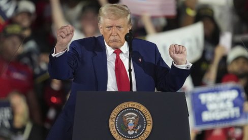 TRAMP OBELEŽIO PRVIH 100 DANA MANDATA: Tek smo počeli, još ništa niste videli