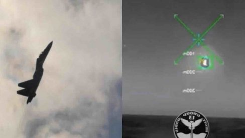 PAO Su-30SM TOKOM MISIJE PRESRETANJA UKRAJINSKIH DRONOVA! Evo šta znamo do sada (VIDEO)