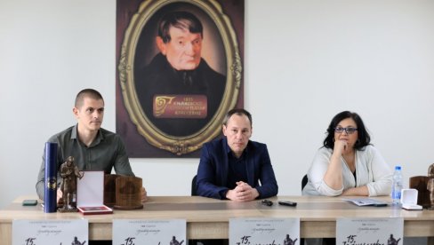 ЈОАКИМОВИ ДАНИ У КРАГУЈЕВЦУ: Стауета Јоаким Вујић  Горици Поповић и Битеф фестивалу