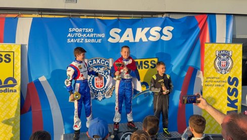 Лука Мацура је апсолутни рекордер НАВАК стазе у картингу, поставио је нови рекорд стазе уз 6 убедљивих победа овог викенда у Шампионату СРБ