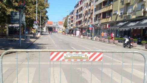 СТОП ЗА ВОЗАЧЕ: Пешачка зона у центру Пожаревца до 28. септембра