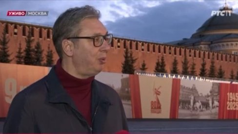 ВУЧИЋ О ПАРАДИ У МОСКВИ: Немамо право да се играмо са ревизијом прошлости, ми смо народ који је много страдао