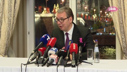VUČIĆ POSLE VEČERE KOD PUTINA: Sutra nas očekuju veoma važni razgovori
