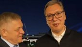 ВУЧИЋ СА ФИЦОМ: Срби и Словаци браћа заувек!