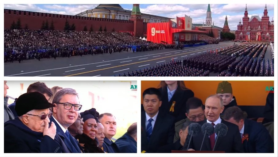 DANAS se u Rusiji obeležava 80. godišnjica Dana pobede nad fašizmom, a centralna svečanost održava se na Crvenom trgu u Moskvi uz prisustvo predsednika Srbije Aleksandra Vučića, kineskog lidera Si Đinpinga, slovačkog premijera Roberta Fica i brojnih svetskih zvaničnika.