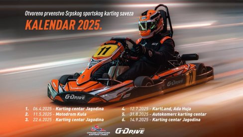 КАРТИНГ АДРЕНАЛИН УЗ ПОДРШКУ Г-ДРИВЕ ПРЕМИЈУМ ГОРИВА: Други тркачки викенд Отвореног првенства у картингу