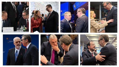 Vučić u Tirani sa brojnim evropskim zvaničnicima na samitu Evropske političke zajednice