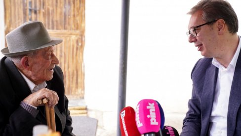 ЗБОГ ЉУДИ КОЈИ СУ ГРАДИЛИ НАШУ ЗЕМЉУ, СРБИЈА НЕЋЕ ДА СТАНЕ! Вучићева порука након сусрета са Вукосавом Ђорђевићем (ВИДЕО)