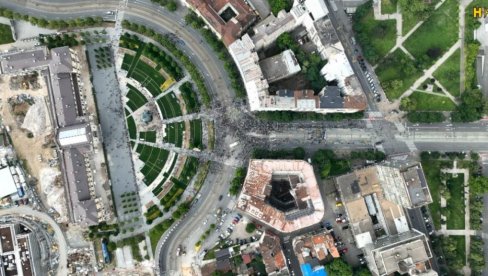 SLIKA TAČNO POKAZUJE: Evo koliko je blokadera ispred stare Železničke stanice