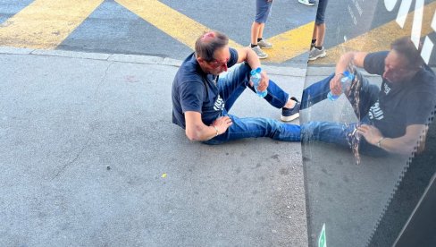 ЈЕЗИВЕ СЦЕНЕ Блокадери пролили крв - брутално насиље (ВИДЕО)