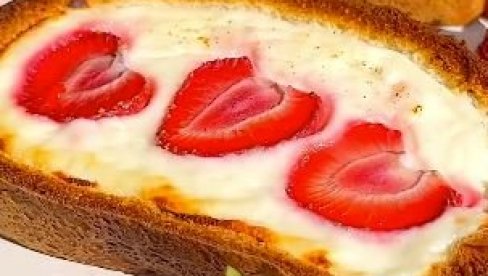 RECEPT KOJI BUDI SVA ČULA: Slatke prženice sa jagodama