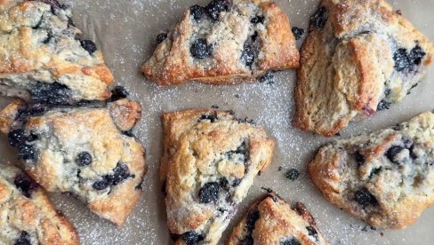 POSLASTICA ZA DORUČAK, RUČAK I VEČERU: Jednostavne pogačice sa borovnicama (VIDEO)