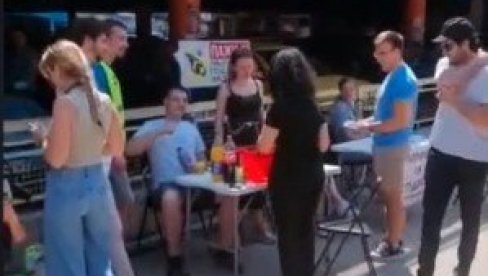 НАРОДНА МИЛИЦИЈО ГЛЕДАЈ ШТА РАДЕ! Банда блокадера крши закон у Зајечару (ВИДЕО)