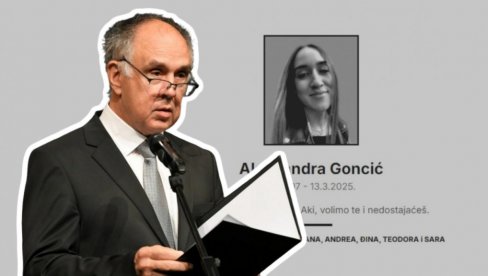 ПРВО ОГЛАШАВАЊЕ БУЛЕТА ГОНЦИЋА НАКОН СМРТИ ЋЕРКЕ: Овде је пронашао мир