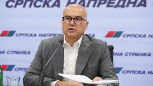 IZUZETNO SAM PONOSAN NA NAŠU STRANKU: Vučević o obeležavanju 17 godina postojanja SNS, a evo i da li će predsednik Vučić doći