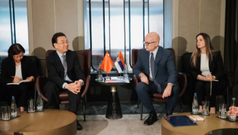 VUČEVIĆ: Uvek ćemo biti zahvalni na podršci Kine našoj borbi za najvažnije nacionalne interese