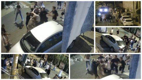 КРИМИНАЛ НА ДЕЛУ: Масовна улична туча новопазарских блокадера након крађе донација! (ФОТО/ВИДЕО)