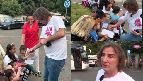 ДОБРА ДЕЛА СУ ОНА КОЈА И ГЛУВИ МОГУ ДА ЧУЈУ, А СЛЕПИ ДА ВИДЕ: Жељко Митровић послао другу групу малишана без родитељског старања на море