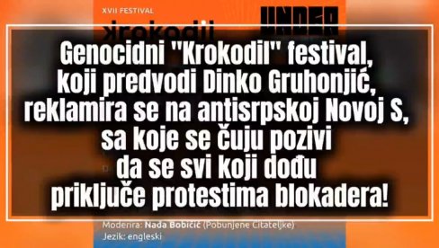 SRBOMRSCI IZ HRVATSKE DOLAZE DA RUŠE SRBIJU: Blokaderi javno pozvali da im se priključe svi koji žele da se Srbi proglase genocidnima