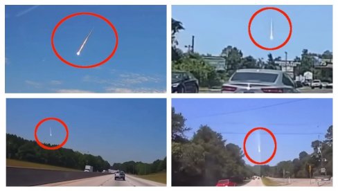 СУДЊИ ДАН У АМЕРИЦИ? Ватрене лопте парају небо изнад САД после бљеска уследили земљотреси (ВИДЕО)