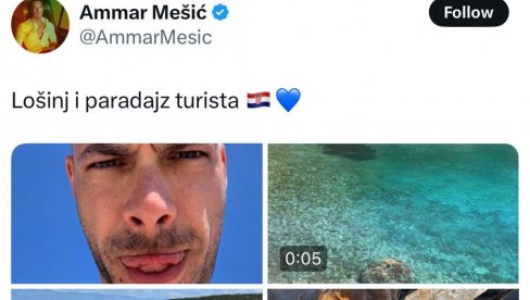 СА ШАХОВНИЦОМ У СРЦУ РУШИ СРБИЈУ: Амар Мешић из Хрватске хушка на на грађански рат и немире