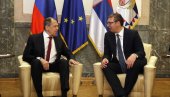 ВУЧИЋ О ИЗЈАВИ ЛАВРОВА: Хвала руским пријатељима што разумеју, завршено је са обојеном револуцијом! Борићу се за слободу Србије
