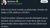 ШТА НАС БОЛИ К**** ЗА ДЕЦУ Блокадери зауставили аутобус пун малишана, многи стигли кућама тек касно у ноћ (ФОТО)