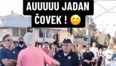 SRAMNO: Blokaderi ne daju čoveku da bolesnog oca vozi sa dijalize (VIDEO)