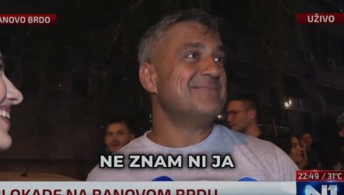 ОЧАЈНИ БЛОКАДЕРИ ПОТПУНО ПРСЛИ: Више ни ми не знамо шта радимо (ВИДЕО)