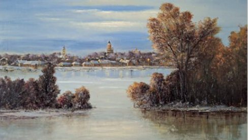 MOTIVI IZ ZEMUNA: Izložba Milorada Pekića u  Umetničkoj galeriji Stara kapetanija