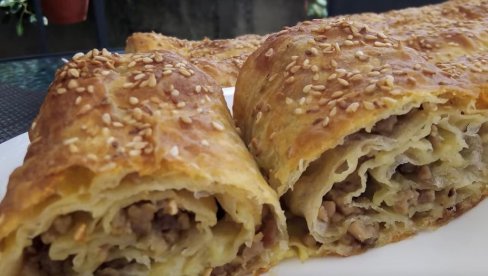 SOČAN I LAGAN, A ZASITAN: Rolat sa pečurkama se pojede u slast