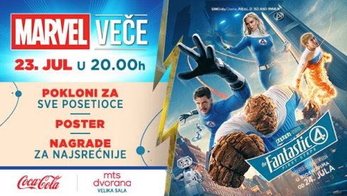 Novosti vas vode na novi filmski doživljaj za ljubitelje Marvela