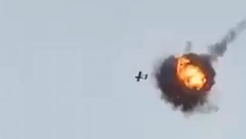 NAJNOVIJI SNIMAK - BRUTALNO UNIŠTAVANJE DO KRAJA: Ovako dejstvuje ruska PVO (VIDEO)