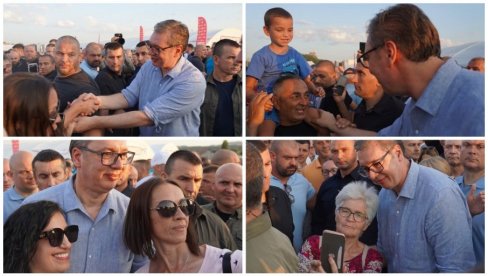 ВУЧИЋ СЕ ОБРАТИО МОЋНОМ ПОРУКОМ: Народ је моја снага и зато не одустајем никада, Србија увек побеђује! (ВИДЕО)
