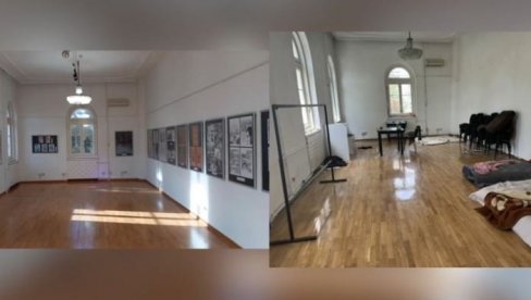 NEKADA SIMBOL BEOGRADA, DANAS RUGLO: Ovako izgleda SKC nakon što su ga blokaderi demolirali i opljačkali (VIDEO)