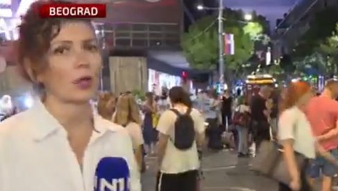 REPORTERKA I BLOKADERI TUGUJU: Protesti su pukli, svi su na holideju!