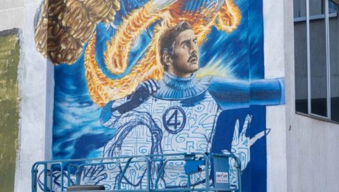 МУРАЛ ПОСВЕЋЕН НОВОМ МАРВЕЛОВОМ ХИТУ ФАНТАСТИЧНА 4: ПРВИ КОРАЦИ ОСВАНУО У БЕОГРАДУ