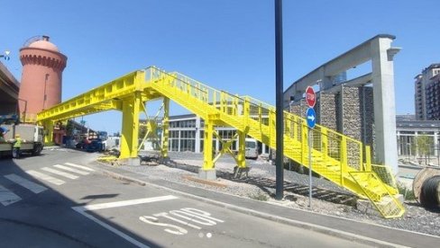 ОД ЛОЖИОНИЦЕ ДО ВОДОТОРЊА ГРАЂАНИ ЋЕ МОЋИ ДА ПРОШЕТАЈУ ПЕШАЧКОМ ПАСАРЕЛОМ Мали: Укупна дужина пасареле ће бити 44 метра (ФОТО)