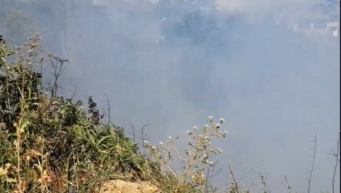 POŽAR KOD DEPONIJE U VRANJU: Ugroženo stanovništvo  u Mečkovcu i Balinovcu