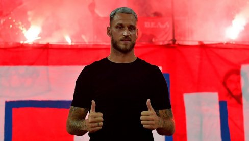 JEDVA ČEKA DA ZAIGRA NA MARAKANI: Marko Arnautović uzbuđen pred utakmicu Crvena zvezda - Linkoln (FOTO)