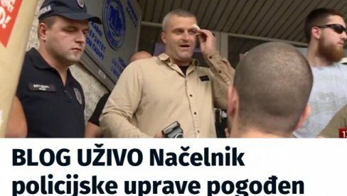 ОВО ЈЕ ПРЕВАЗИШЛО СВАКУ МЕРУ: Блокадери згубидани са ДУНП организовали линч на начелника полиције!