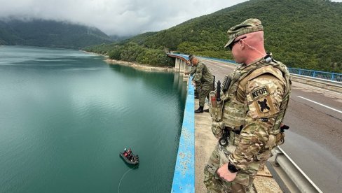 UTAPANJE ILI SUMNJIVA SMRT?! Pripadnici tzv kosovskih bezbednosnih snaga pronašli telo muškarca u jezeru Gazivode