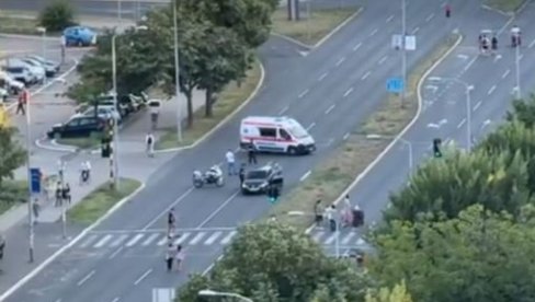 ZGUBIDANI BLOKIRALI KOLA HITNE POMOĆI NA NOVOM BEOGRADU: Šačica blokadera teroriše teško bolesne ljude (VIDEO)