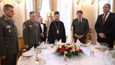 СВЕЧАНО У ДОМУ ГАРДЕ НА ТОПЧИДЕРУ: Војска Србије обележила крсну славу - Свети деспот Стефан Високи