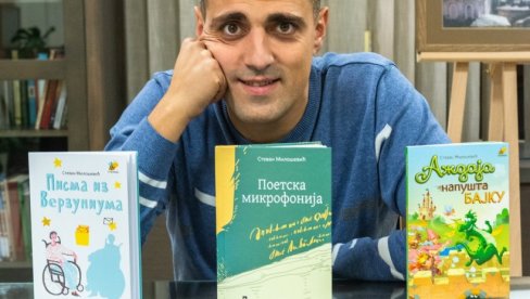 SVAKI DOLAZAK NA KOSMET JE KAO DOLAZAK SAMOM SEBI: Pesnik Stevan Milošević iz Vranja družiće se sa decom na Kosovu i Metohiji