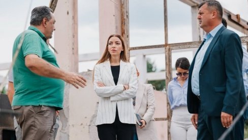 Министарка Месаровић обишла привреднике у Куршумлији